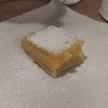 El cooksnap de Carolina Spósito cuando hizo Cuadraditos de limón o lemon bars 🍋.
