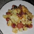 El cooksnap de Josie Jiménez Alvarez cuando hizo Salchipapas al horno.