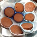 El cooksnap de María Gabriela López cuando hizo Muffins súper húmedos de cacao.