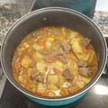 El cooksnap de Rocio Castañeda cuando hizo Ternera a la jardinera.
