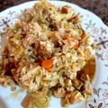 El cooksnap de Juan Sanchez🇺🇾 cuando hizo Carre de cerdo a la cerveza con arroz y verdura.