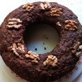 El cooksnap de Valentina Muñoz cuando hizo Budín integral vegano de banana con corazón de maní.