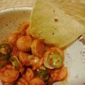 El cooksnap de Bibi García cuando hizo Salchichas a la mexicana.