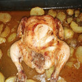 El cooksnap de Enrique Fernández Ruiz cuando hizo Pollo entero asado al horno.