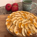 El cooksnap de Carolina T. Blanc cuando hizo Tarta de manzana.