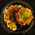 Mauli Mankad's cooksnap of when they made ફરાળી ભેળ (Farali Bhel Recipe In Gujarati).