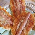 Orsolya Bándiné Palacsik Cooksnap-ja, amikor elkészítette a(z) Virslis papucs receptet.