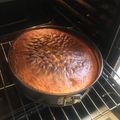 El cooksnap de Sebastian Montoya cuando hizo Queque de yogurt.