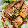 Cooksnap dari Melina Kho untuk resep Cilantro Lime Chicken (Ayam Panggang Daun Ketumbar/Wansui)