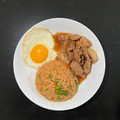 รูป Cooksnap ของ Kitty Lhang เมื่อเขาทำ ข้าวผัดอเมริกัน