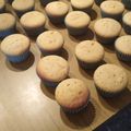 El cooksnap de Karina Puglisi cuando hizo Cupcake de vainilla con corazón de dulce de leche.