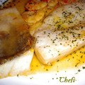 El cooksnap de Chefi Martinez cuando hizo Bacalao con gambas.