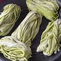 Cooksnap dari Riska Novianti untuk resep Mie Hijau/Ijo Homemade