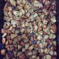 El cooksnap de Verónica Nelli cuando hizo Papas al horno que no se pegan.