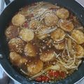 Cooksnap dari Chatrine Afrecellea Liem untuk resep Tofu Enoki Pan