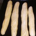 El cooksnap de Tavo Madriz cuando hizo Pan Baguette.
