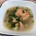 Cooksnap dari Amalia untuk resep Sup salmon brokoli #SelasaBisa