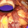 El cooksnap de Roxana Femia cuando hizo Torta Invertida de Pera.