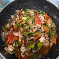 Cooksnap dari Inestya Kartikaningdryani untuk resep Oseng cumi asin Cabai ijo
