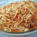 El cooksnap de Andy Solari Roa cuando hizo Fideos caseros comunes.