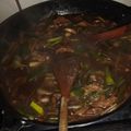 El cooksnap de Ariel Arroyo Roa cuando hizo Carne mongoliana 🥩.