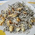 El cooksnap de Julia C. cuando hizo Gulas con manzana.