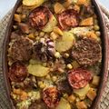 El cooksnap de @tesa.cuina cuando hizo Cazuelita de arroz al horno con restos del cocido.