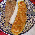 El cooksnap de Sara Costa Osorio cuando hizo Calabacines rellenos.
