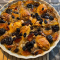 El cooksnap de Annuska Perera cuando hizo Pollo asado con manzana y frutos secos.