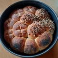 Christina Wiegand's cooksnap of when they made Dinkel-Brötchen-Kranz.