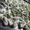 El cooksnap de Evangelina Antoniazzi cuando hizo Ñoquis de papa y espinacas sin gluten.