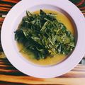 Cooksnap dari WhaWha Stroberry Hitam untuk resep Daun Singkong Kuah Santan