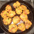 El cooksnap de Dai cuando hizo Bocadillos de polenta y rabanitos.
