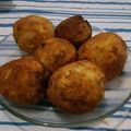 El cooksnap de Maximiliano Sanchez cuando hizo Bombas de papas.