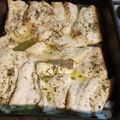 El cooksnap de Silvia Fernández cuando hizo Pesce in padella.