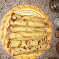 El cooksnap de Jenni Olivares cuando hizo Panqueques Con Manjar.
