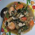 Cooksnap Wani semasa beliau membuat Kuey Teow Ladna.