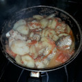 El cooksnap de Silvia Maciel cuando hizo Chupìn de pescado.
