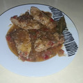 El cooksnap de luigi cuando hizo Solomillo de pavo estofado todo en crudo.