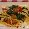 Cooksnap από Λυδια Φωκα στη συνταγή Μακαρόνια με λουκάνικο και μανιτάρια