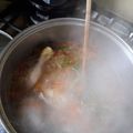 El cooksnap de Mauricio Riquelme cuando hizo Cazuela de ave.