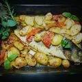 El cooksnap de Zaida TC @alquimiasfood cuando hizo Lubina al horno al té verde.