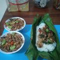 Cooksnap dari Al Kurdiantini untuk resep Nasi bakar tongkol kemangi