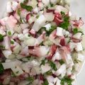 El cooksnap de Maiko Kamata cuando hizo Pulpo con limón.