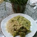 El cooksnap de Raquel German Garcia-Adamez cuando hizo Brocoli con jamón serrano y nata.