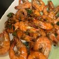 雪雪無米穀 的 紅燒蝦 cooksnap