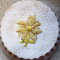 El cooksnap de aascherzer cuando hizo Tarta de Ricota con Dulce de Leche.