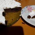 El cooksnap de Magali Palatnik cuando hizo Brownie de chocolate amargo con merengue.