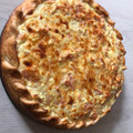 El cooksnap de Veronica Garcia cuando hizo Tarta de jamón y queso fácil.