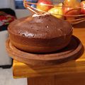 El cooksnap de Paula Silva cuando hizo Budín marmolado.